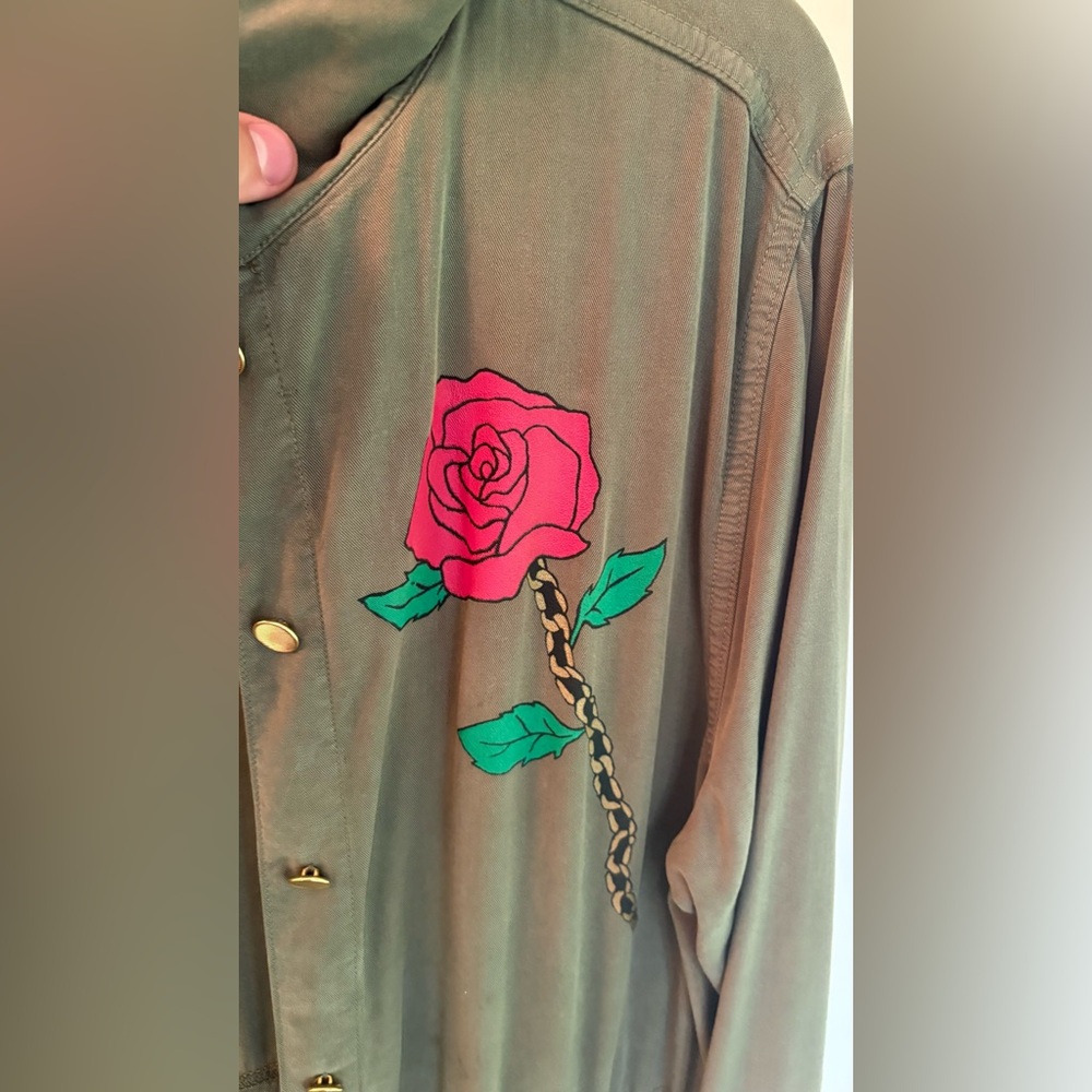 Lauren Moshi Olive Green Jacket - Picture 2 of 4